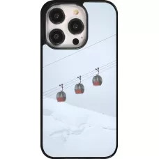 iPhone 14 Pro Case Hülle - Winter 22 ski lift