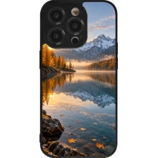 iPhone 14 Pro Case Hülle - Silikon schwarz Autumn 26 Autumn lake