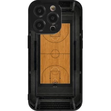 iPhone 14 Pro Case Hülle - Silikon schwarz Sports 2026 Basketball
