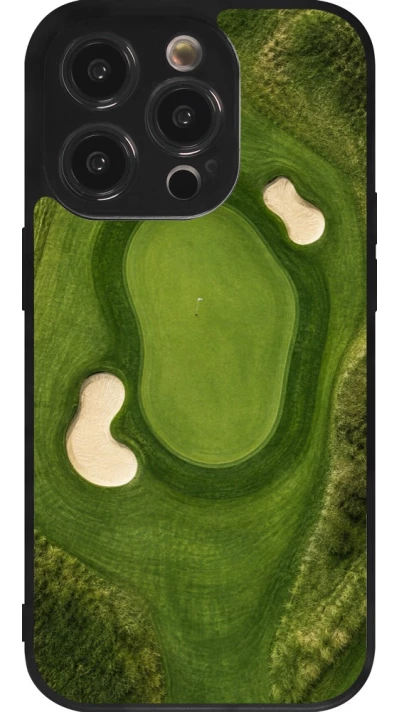 Coque iPhone 14 Pro - Silicone rigide noir Sports 2026 Golf