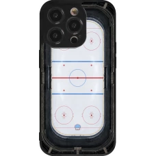 Coque iPhone 14 Pro - Silicone rigide noir Sports 2026 Hockey