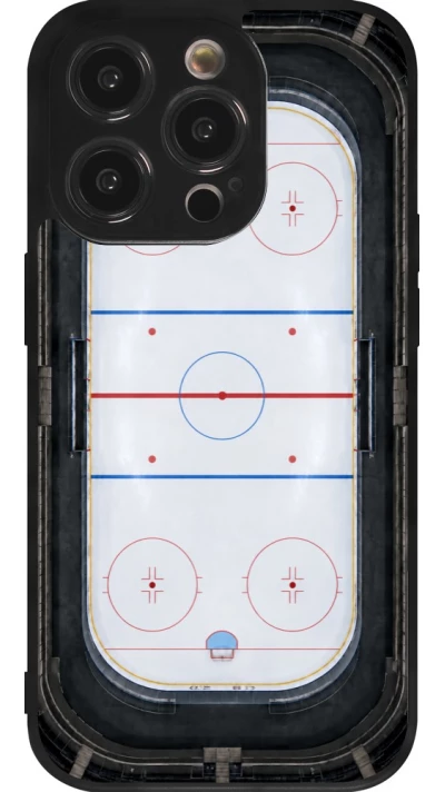 Coque iPhone 14 Pro - Silicone rigide noir Sports 2026 Hockey