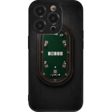 Coque iPhone 14 Pro - Silicone rigide noir Sports 2026 Poker