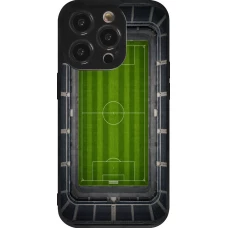 Coque iPhone 14 Pro - Silicone rigide noir Sports 2026 Soccer