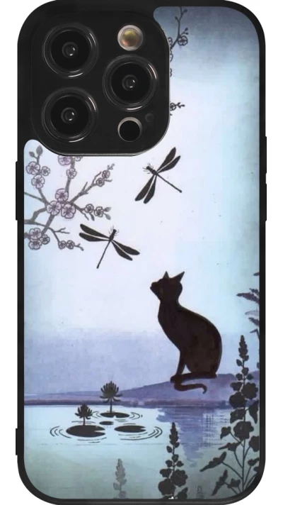 iPhone 14 Pro Case Hülle - Silikon schwarz Spring 19 12