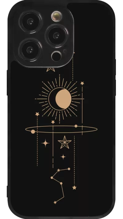 iPhone 14 Pro Case Hülle - Silikon schwarz Spring 23 astro