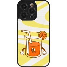 iPhone 14 Pro Case Hülle - Silikon schwarz Summer drink 2026