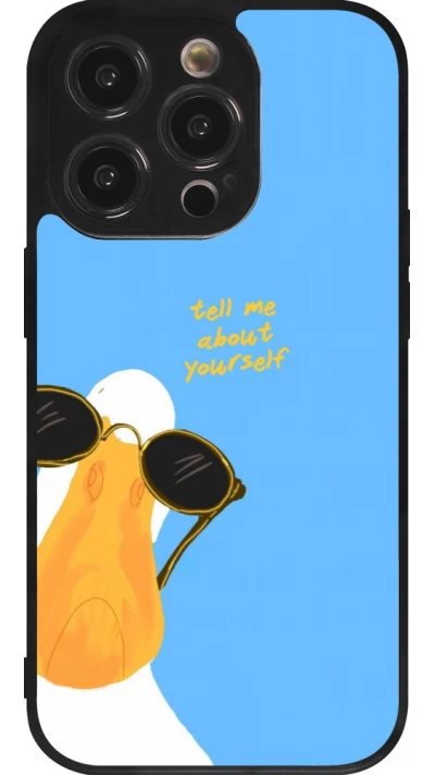 iPhone 14 Pro Case Hülle - Silikon schwarz Tell me about yourself Summer 2026