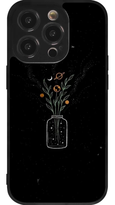 iPhone 14 Pro Case Hülle - Silikon schwarz Vase black