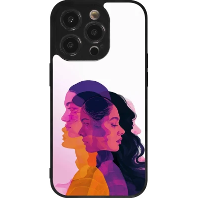 Coque iPhone 14 Pro - Silicone rigide noir Womens day 2026 10