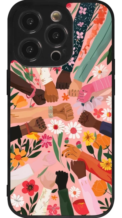 iPhone 14 Pro Case Hülle - Silikon schwarz Womens day 2026 8