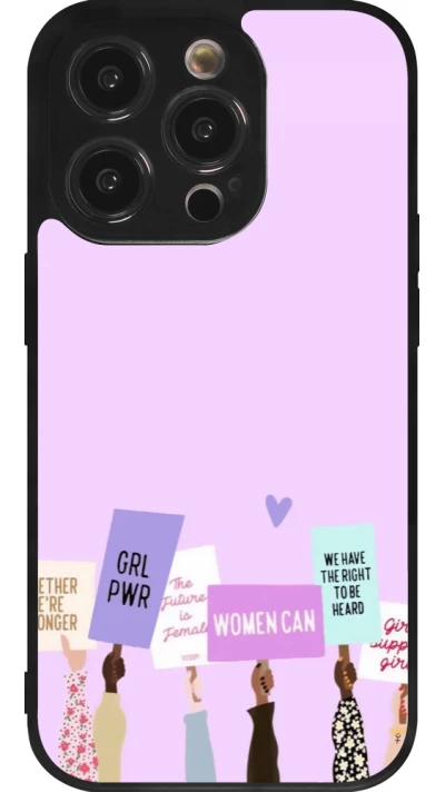 iPhone 14 Pro Case Hülle - Silikon schwarz Womens day 2026 9
