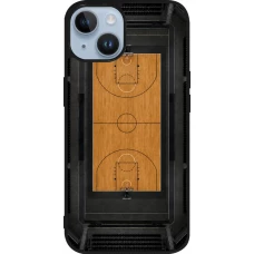 iPhone 15 Case Hülle - Silikon schwarz Sports 2026 Basketball