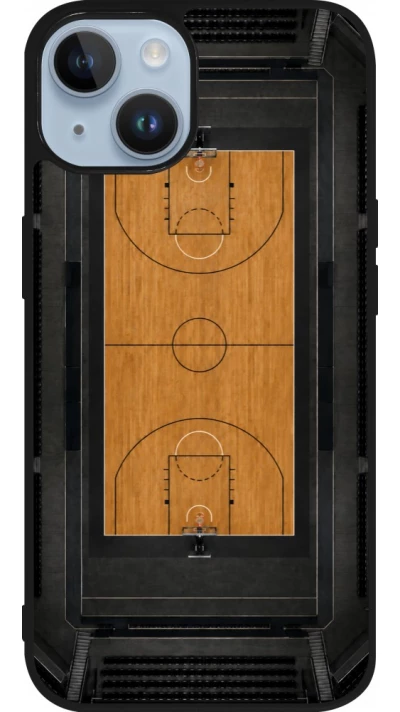 iPhone 15 Case Hülle - Silikon schwarz Sports 2026 Basketball