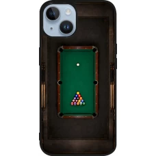 iPhone 15 Case Hülle - Silikon schwarz Sports 2026 Billard