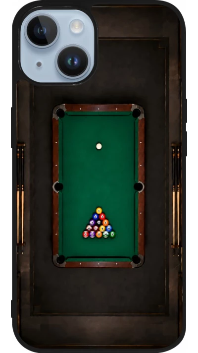 iPhone 15 Case Hülle - Silikon schwarz Sports 2026 Billard