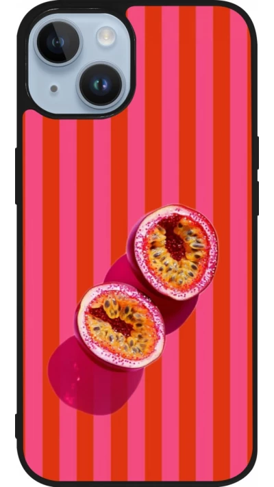 iPhone 15 Case Hülle - Silikon schwarz Passion fruit Summer 2026