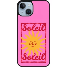 iPhone 15 Case Hülle - Silikon schwarz Sun sun 2026