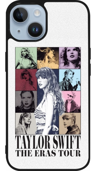 Coque iPhone 15 - Silicone rigide noir Taylor Swift The Eras Tour