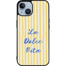 iPhone 15 Case Hülle - Silikon schwarz The good life 2026