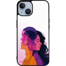 Coque iPhone 15 - Silicone rigide noir Womens day 2026 10