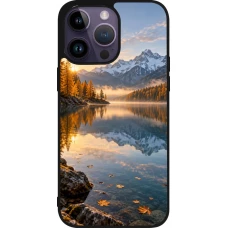 iPhone 15 Pro Max Case Hülle - Silikon schwarz Autumn 26 Autumn lake