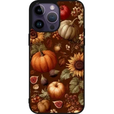 iPhone 15 Pro Max Case Hülle - Silikon schwarz Autumn 26 Autumn still life