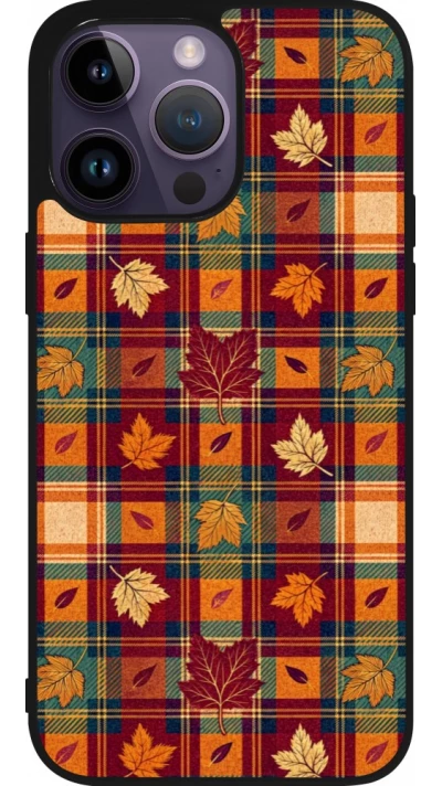iPhone 15 Pro Max Case Hülle - Silikon schwarz Autumn 26 Autumn pattern