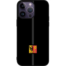 iPhone 15 Pro Max Case Hülle - Silikon schwarz Kanton GE schwarz