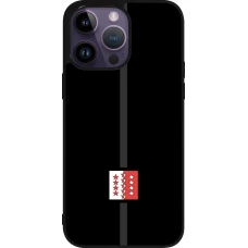 iPhone 15 Pro Max Case Hülle - Silikon schwarz Kanton VS schwarz