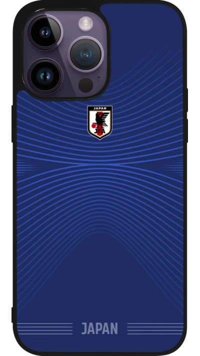iPhone 15 Pro Max Case Hülle - Silikon schwarz Japan 2026 personalisierbares Fussballtrikot