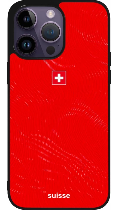 iPhone 15 Pro Max Case Hülle - Silikon schwarz Schweiz 2026 personalisierbares Fussballtrikot