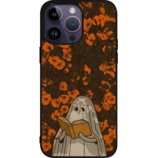 iPhone 15 Pro Max Case Hülle - Silikon schwarz Halloween 2026 Ghost reading