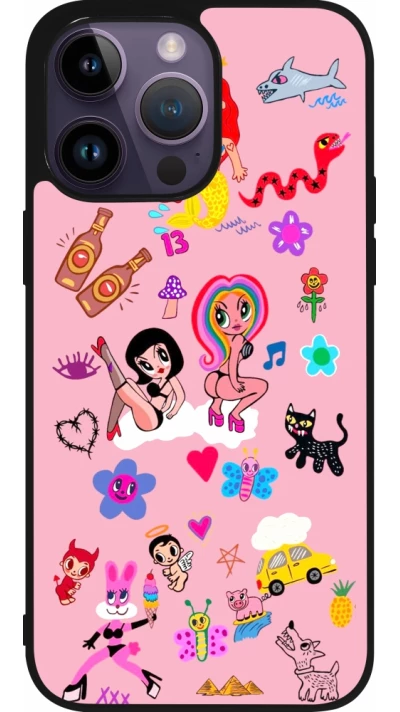 iPhone 15 Pro Max Case Hülle - Silikon schwarz Karol G La Bichota Manana Sera Bonito
