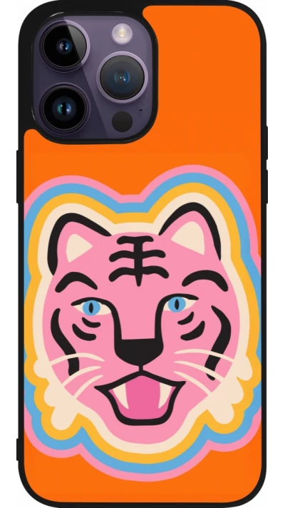 iPhone 15 Pro Max Case Hülle - Silikon schwarz Lion colors 2026