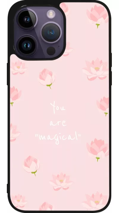 iPhone 15 Pro Max Case Hülle - Silikon schwarz Mom 2023 your are magical