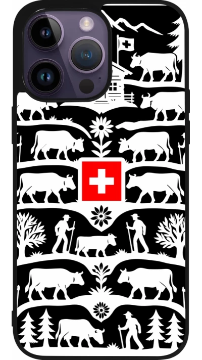 iPhone 15 Pro Max Case Hülle - Silikon schwarz Poya Schweiz 3 schwarz