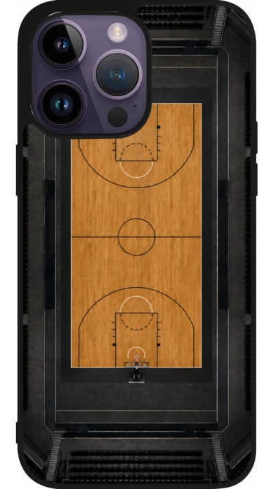 iPhone 15 Pro Max Case Hülle - Silikon schwarz Sports 2026 Basketball