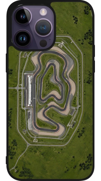 iPhone 15 Pro Max Case Hülle - Silikon schwarz Sports 2026 Circuit