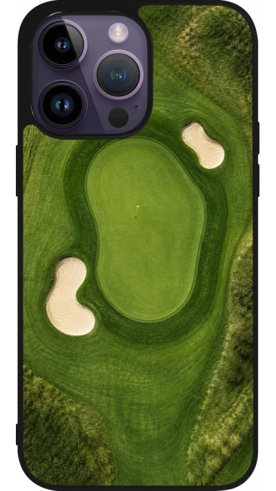 iPhone 15 Pro Max Case Hülle - Silikon schwarz Sports 2026 Golf