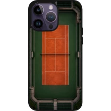 iPhone 15 Pro Max Case Hülle - Silikon schwarz Sports 2026 Tennis