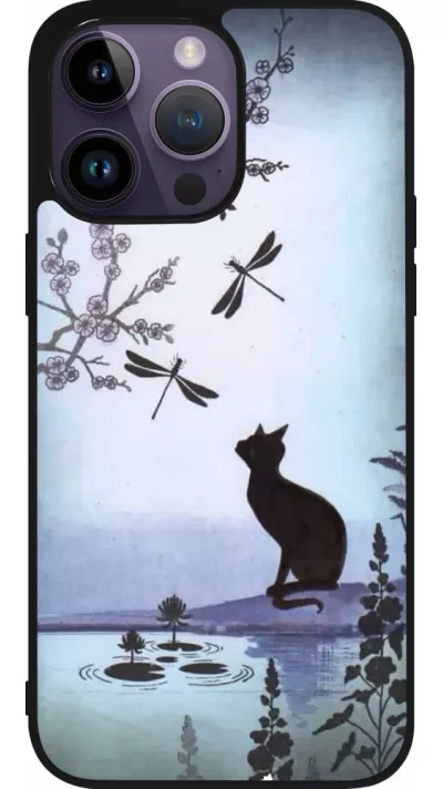 Coque iPhone 15 Pro Max - Silicone rigide noir Spring 19 12
