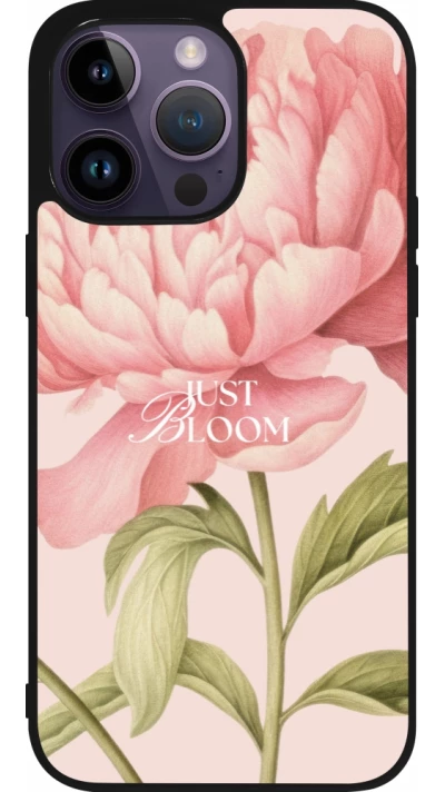 iPhone 15 Pro Max Case Hülle - Silikon schwarz Just Bloom Spring 2026