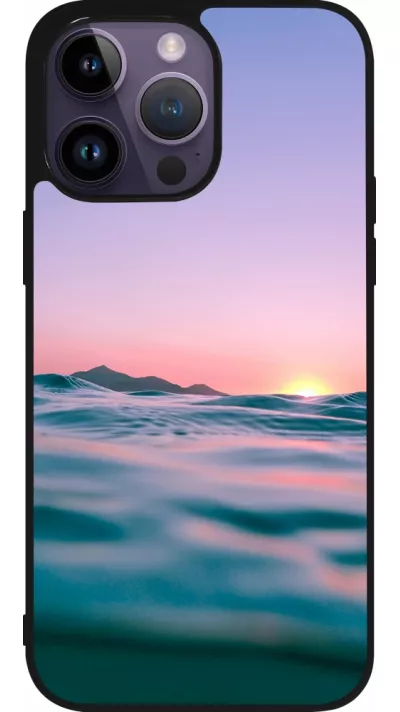 Coque iPhone 15 Pro Max - Silicone rigide noir Summer 2021 12