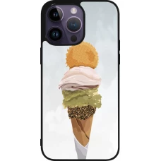 Coque iPhone 15 Pro Max - Silicone rigide noir Summer 2025 Cornet
