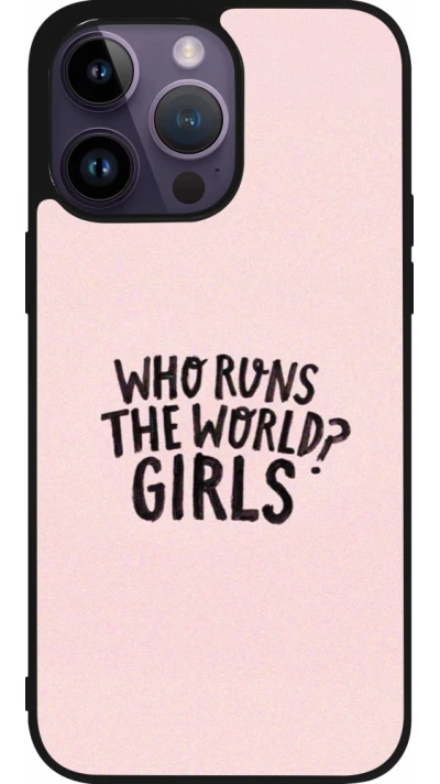 Coque iPhone 15 Pro Max - Silicone rigide noir Womens day 2026 3