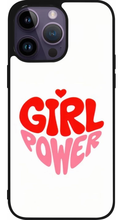 Coque iPhone 15 Pro Max - Silicone rigide noir Womens day 2026 6