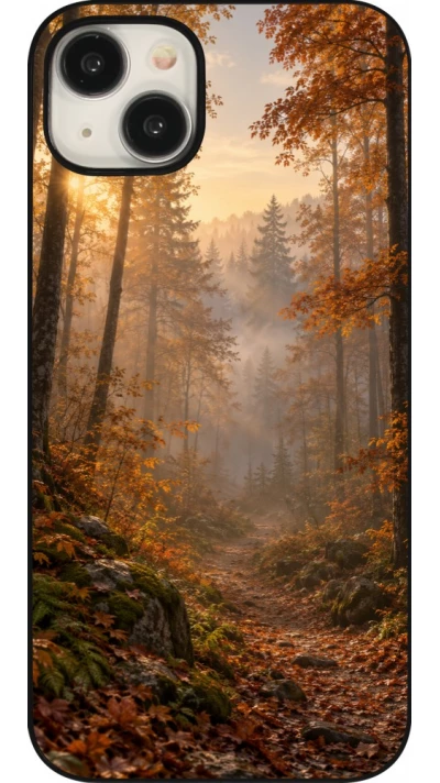 Coque iPhone 15 Plus - Autumn 26 Autumn walk