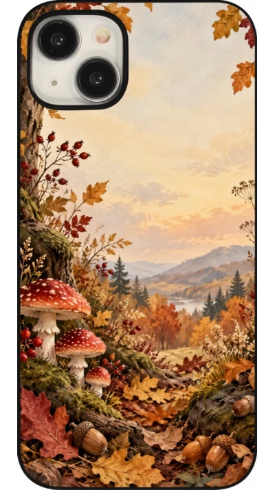 Coque iPhone 15 Plus - Autumn 26 Illustrated Autumn