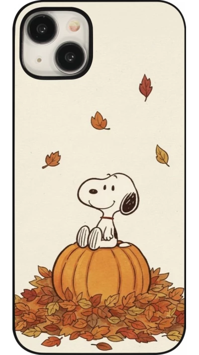 Coque iPhone 15 Plus - Autumn 26 Snoopy autumn